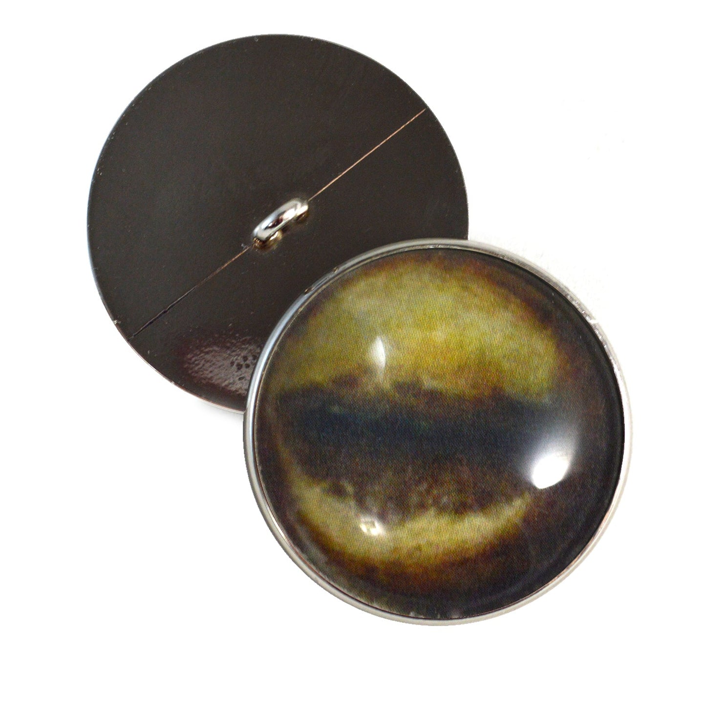 Antelope Sew-On Button Glass Eyes
