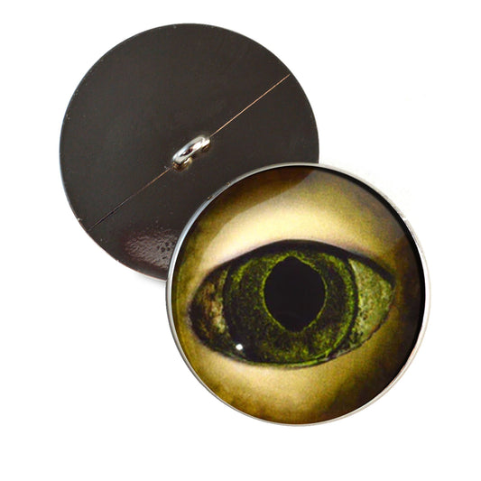 Black Lagoon Creature Sew-On Button Glass Eyes