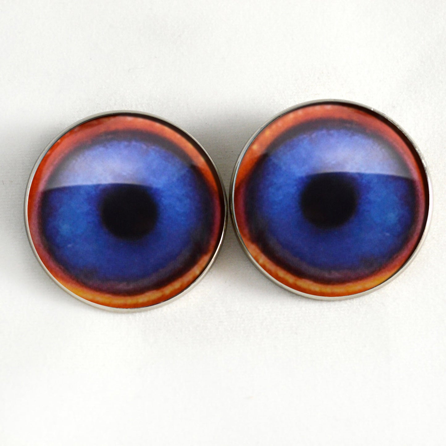 Blue Goose Realistic Decoy Sew-On Button Glass Eyes