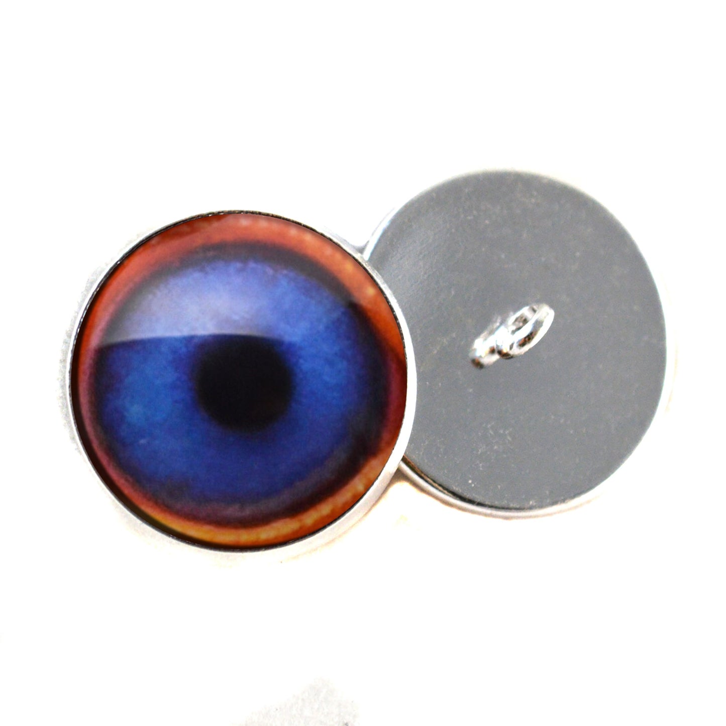 Blue Goose Realistic Decoy Sew-On Button Glass Eyes