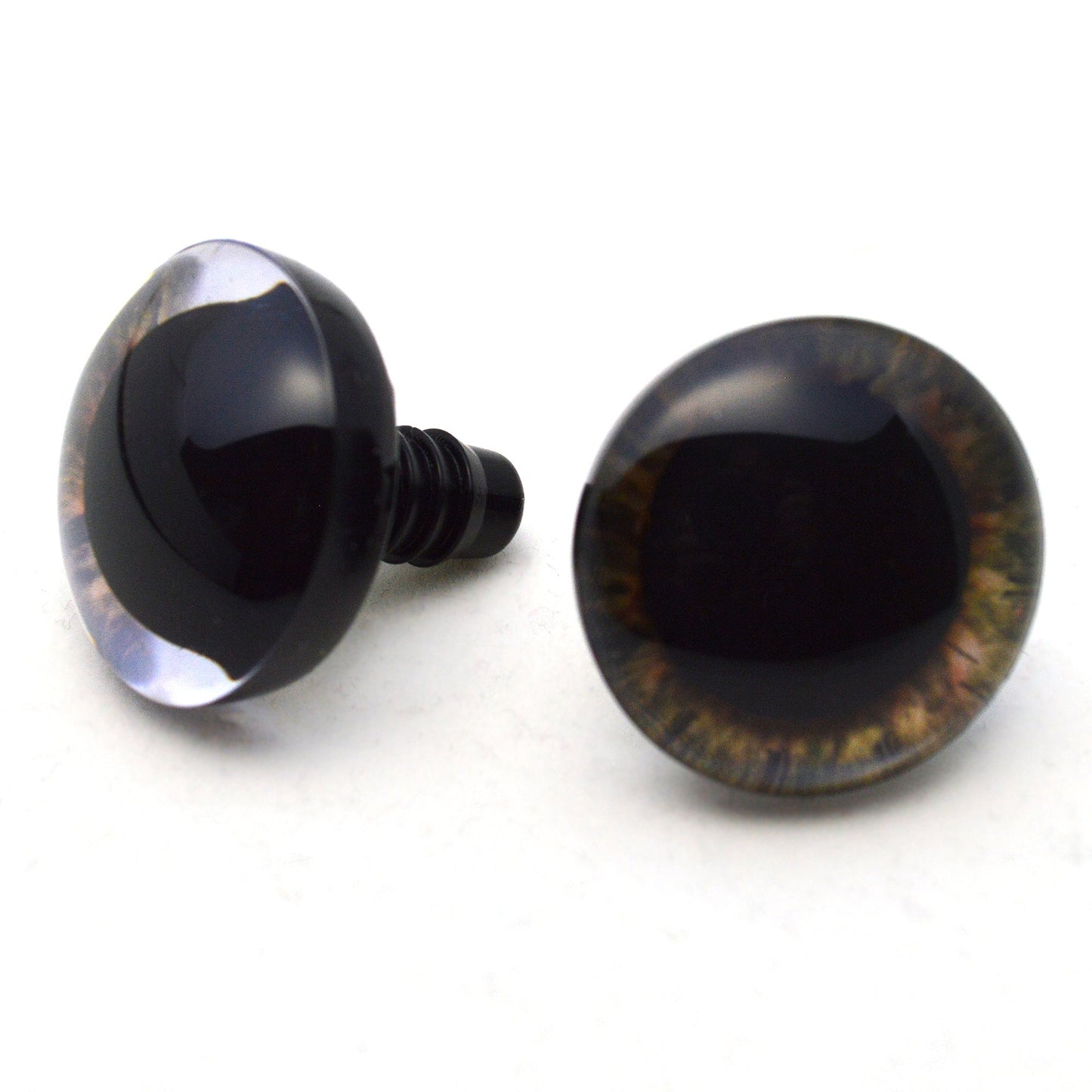 Brown Steampunk Plastic Safety Eyes