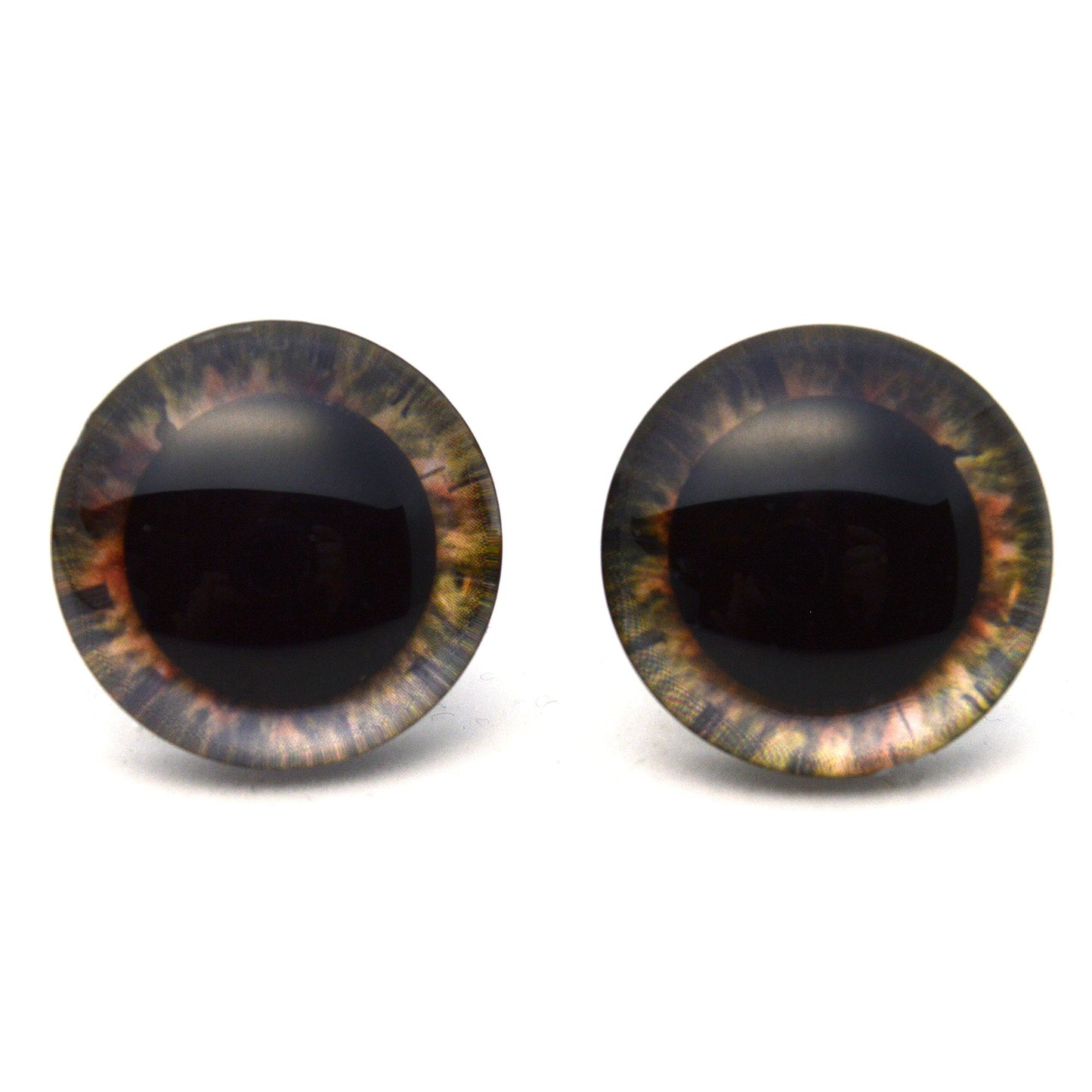 Brown Steampunk Plastic Safety Eyes