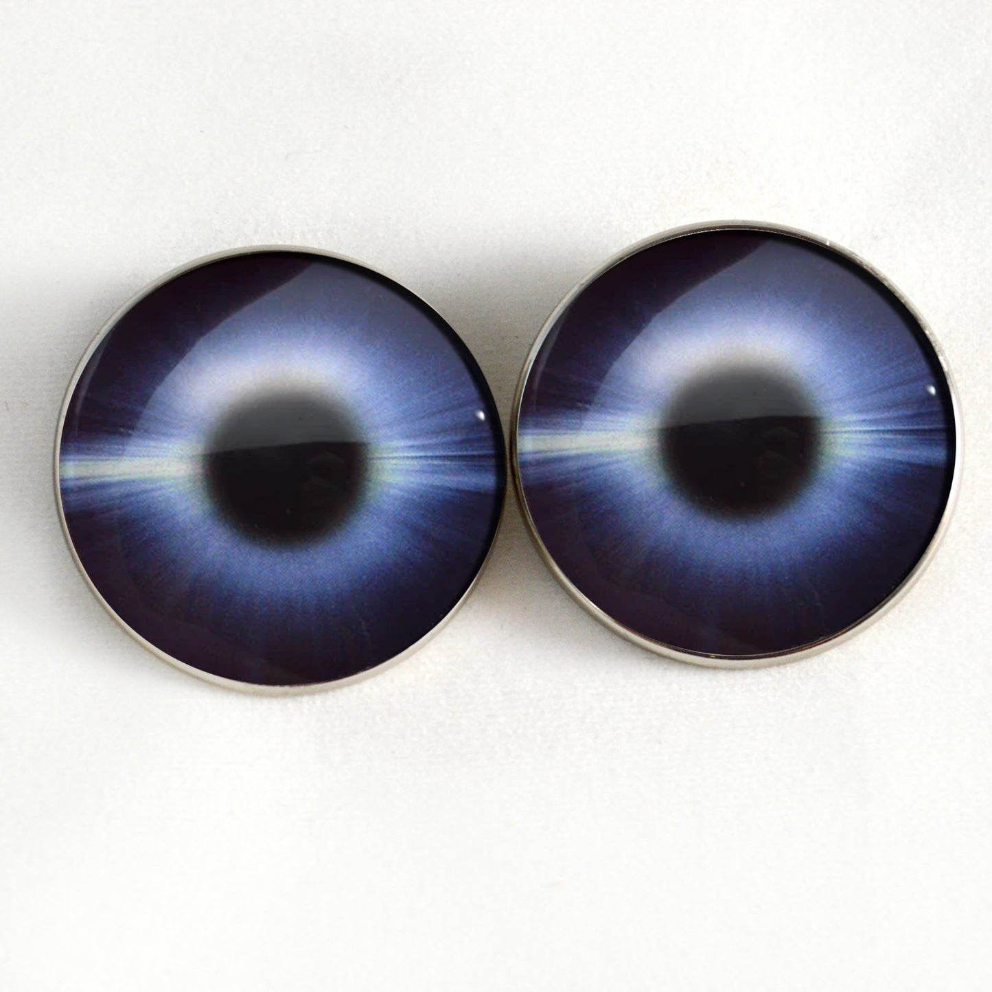 Burst of Light Sew-On Button Glass Eyes
