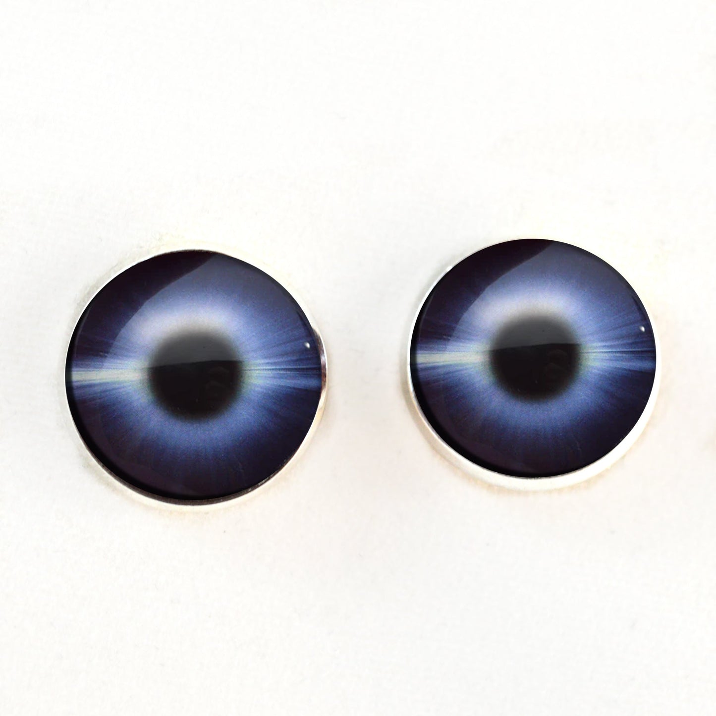 Burst of Light Sew-On Button Glass Eyes