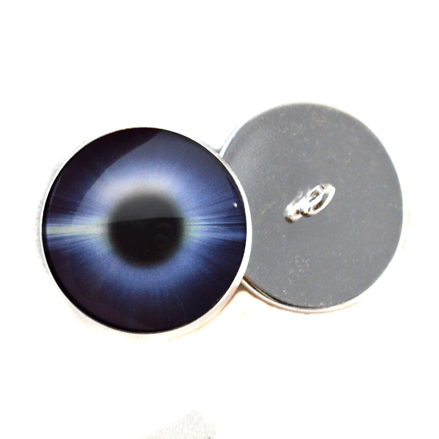 Burst of Light Sew-On Button Glass Eyes