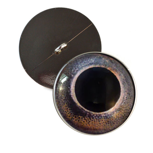Carp Sew-On Button Glass Eyes