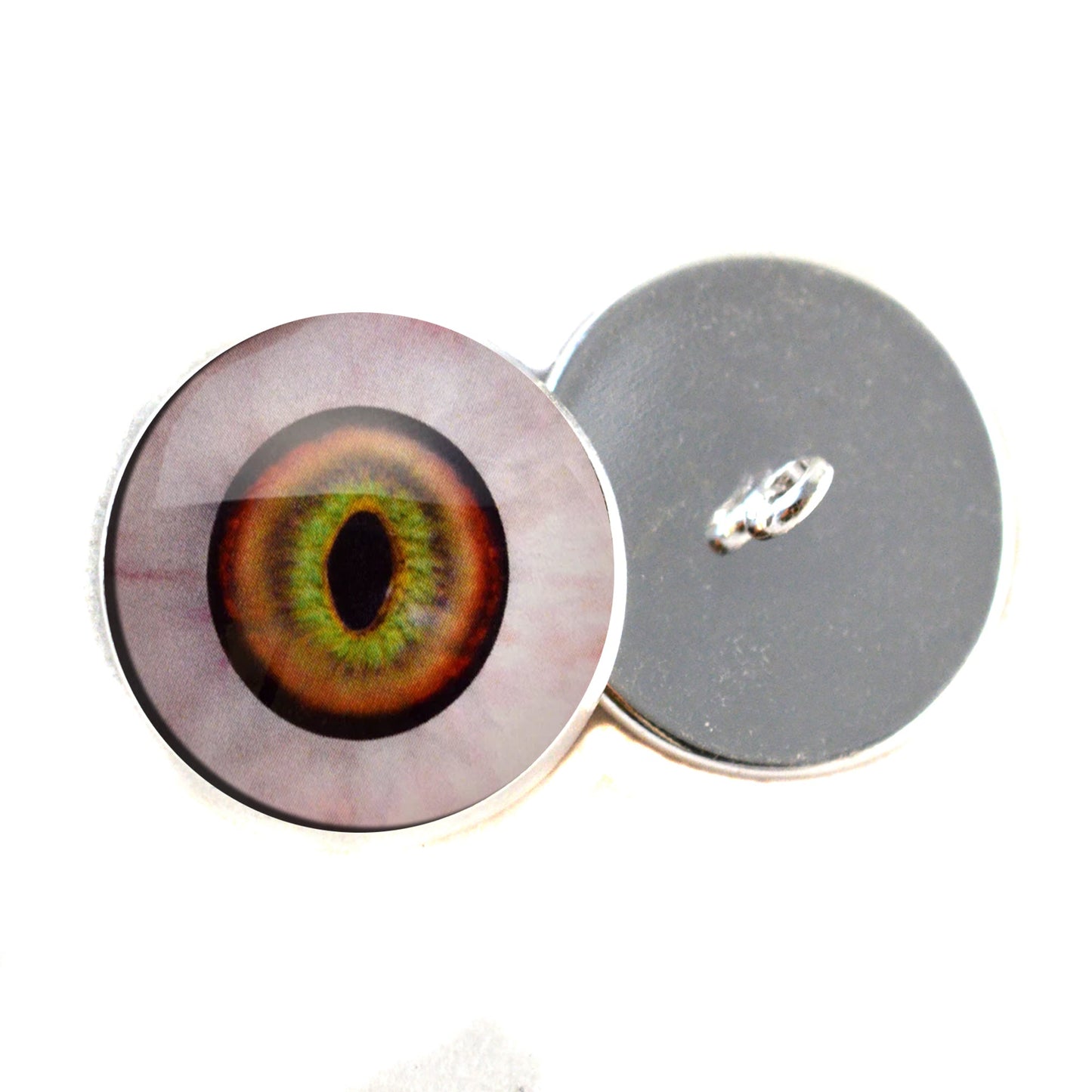 Changeling Cat Human Monster Sew-On Button Glass Eyes