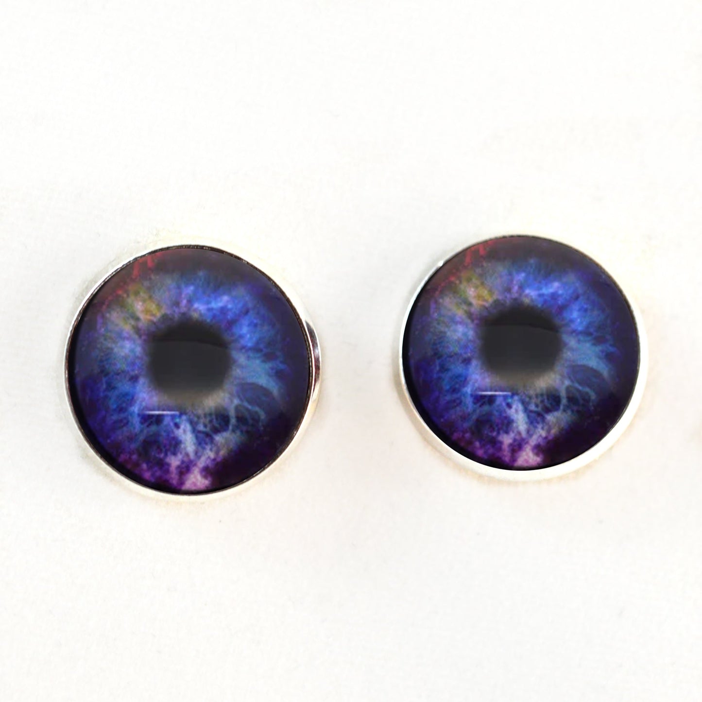 Colorful Galaxy Sew-On Button Glass Eyes