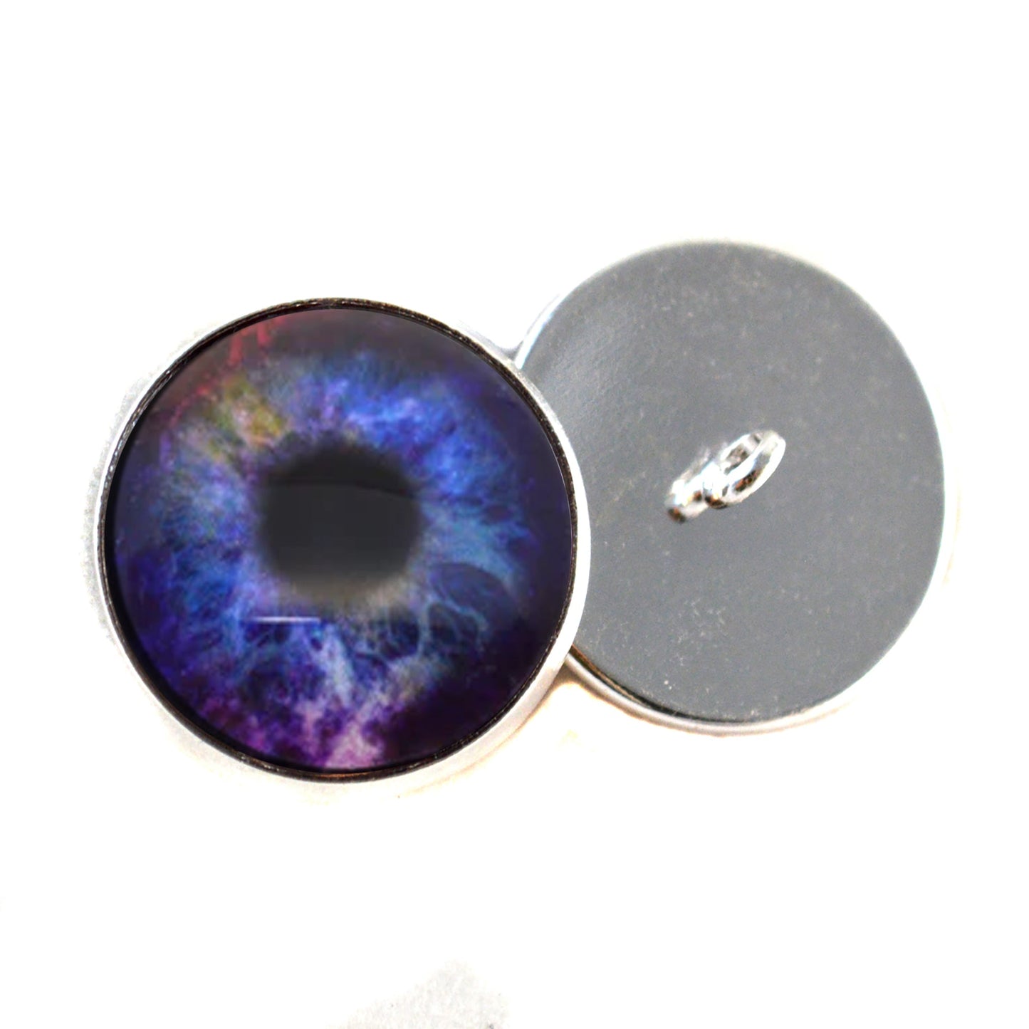 Colorful Galaxy Sew-On Button Glass Eyes