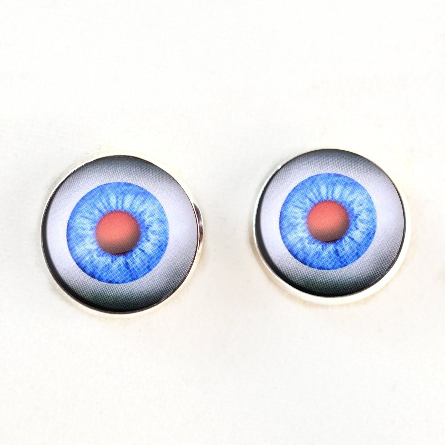 Creepy Chucky Doll Horror Sew-On Button Glass Eyes