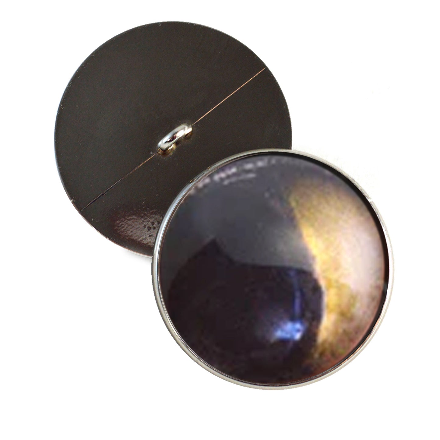 Cross Eyed Possum Sew-On Button Glass Eyes