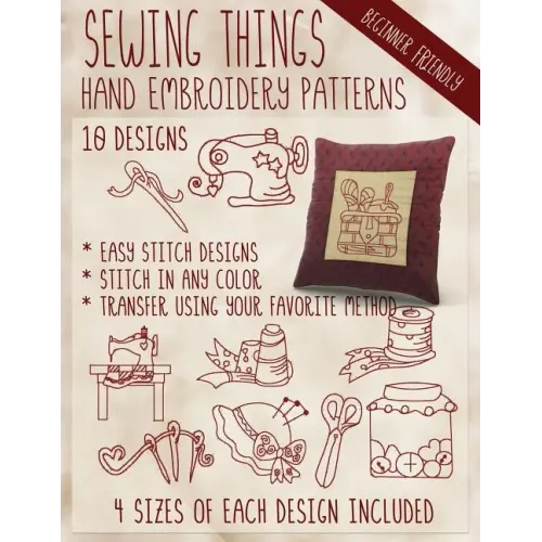 Sewing Things Hand Embroidery Patterns