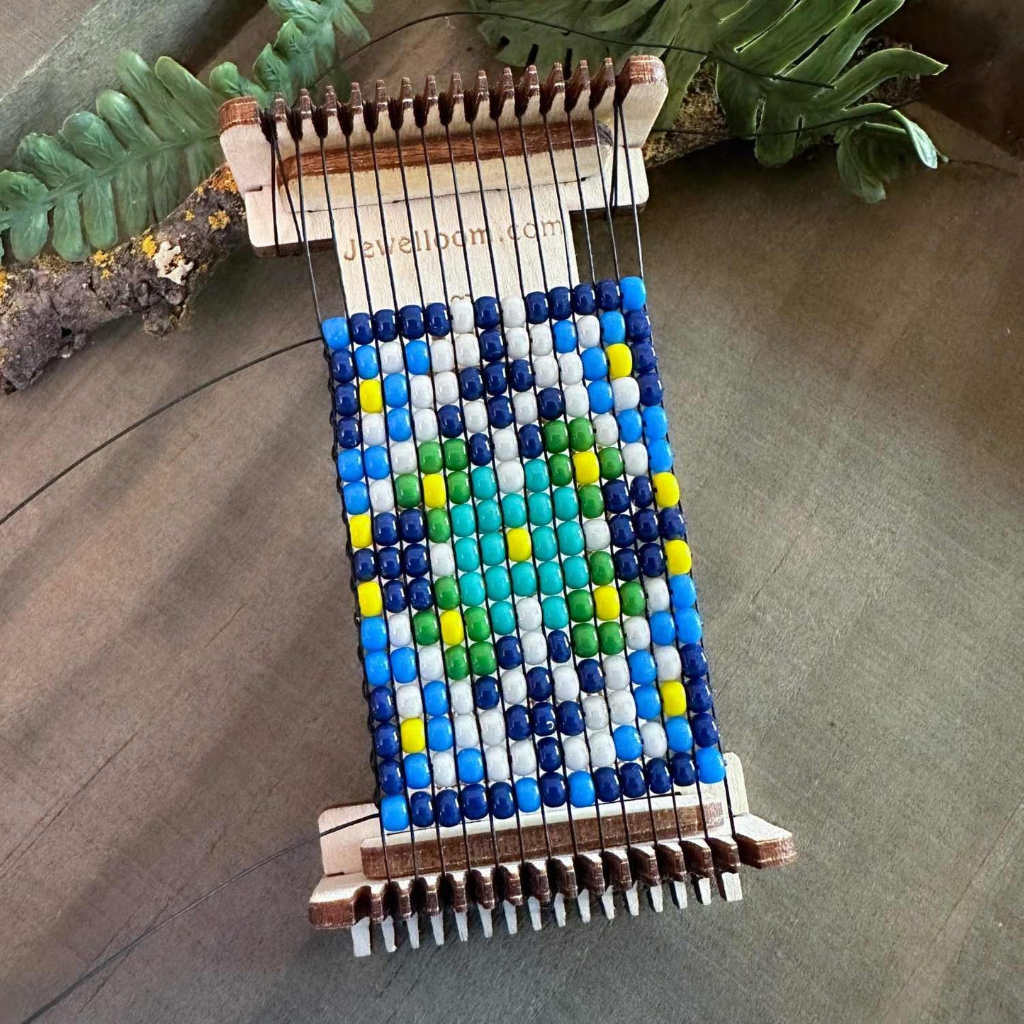 Jewel Loom Wood Bead Loom Earrings 2 pack with BONUS