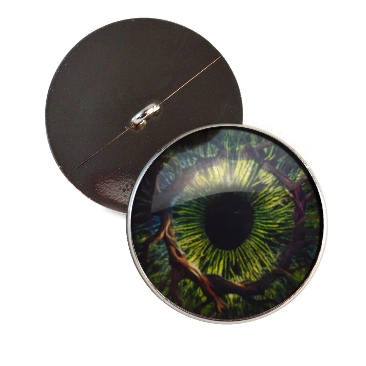 Forest Wizard Fantasy Sew-On Button Glass Eyes