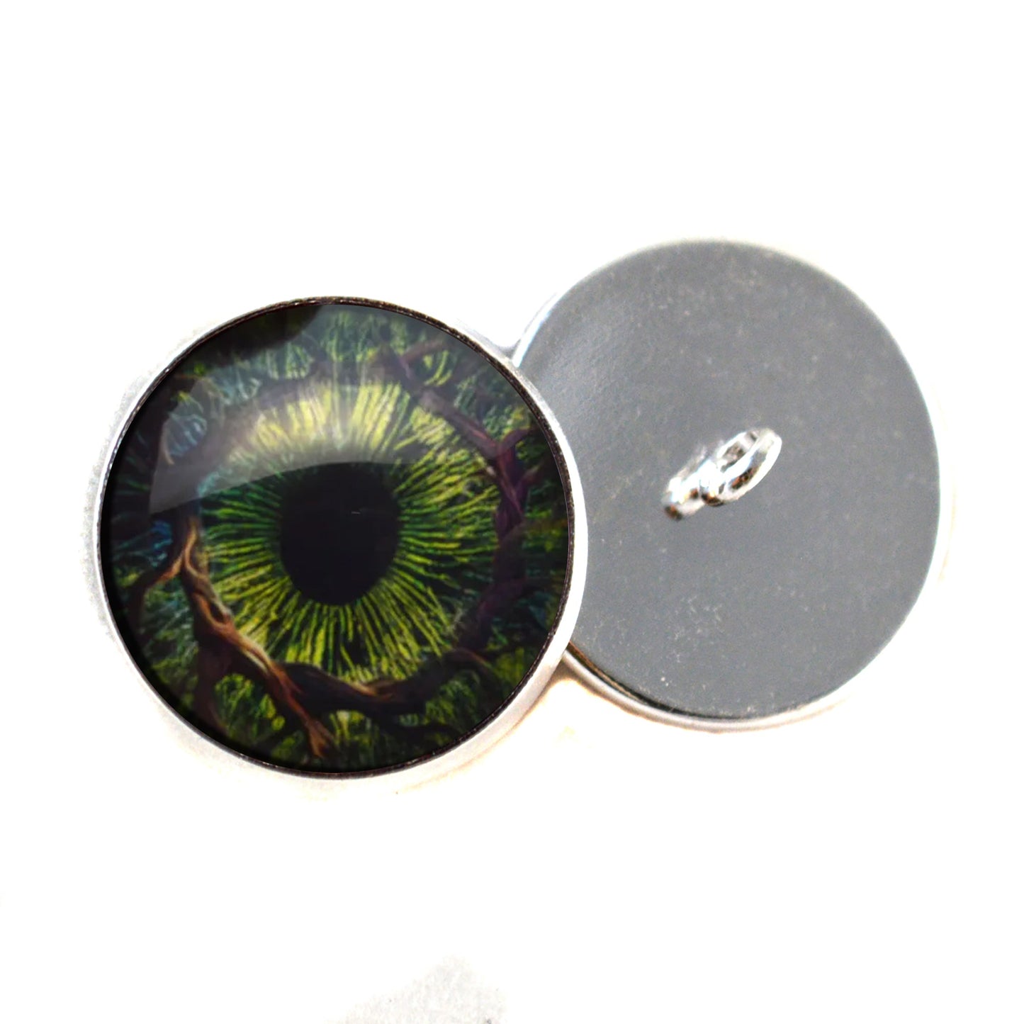 Forest Wizard Fantasy Sew-On Button Glass Eyes