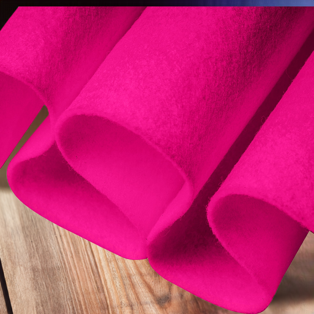 FabricLA 100% Acrylic Felt Fabric – 18" x 18" Square