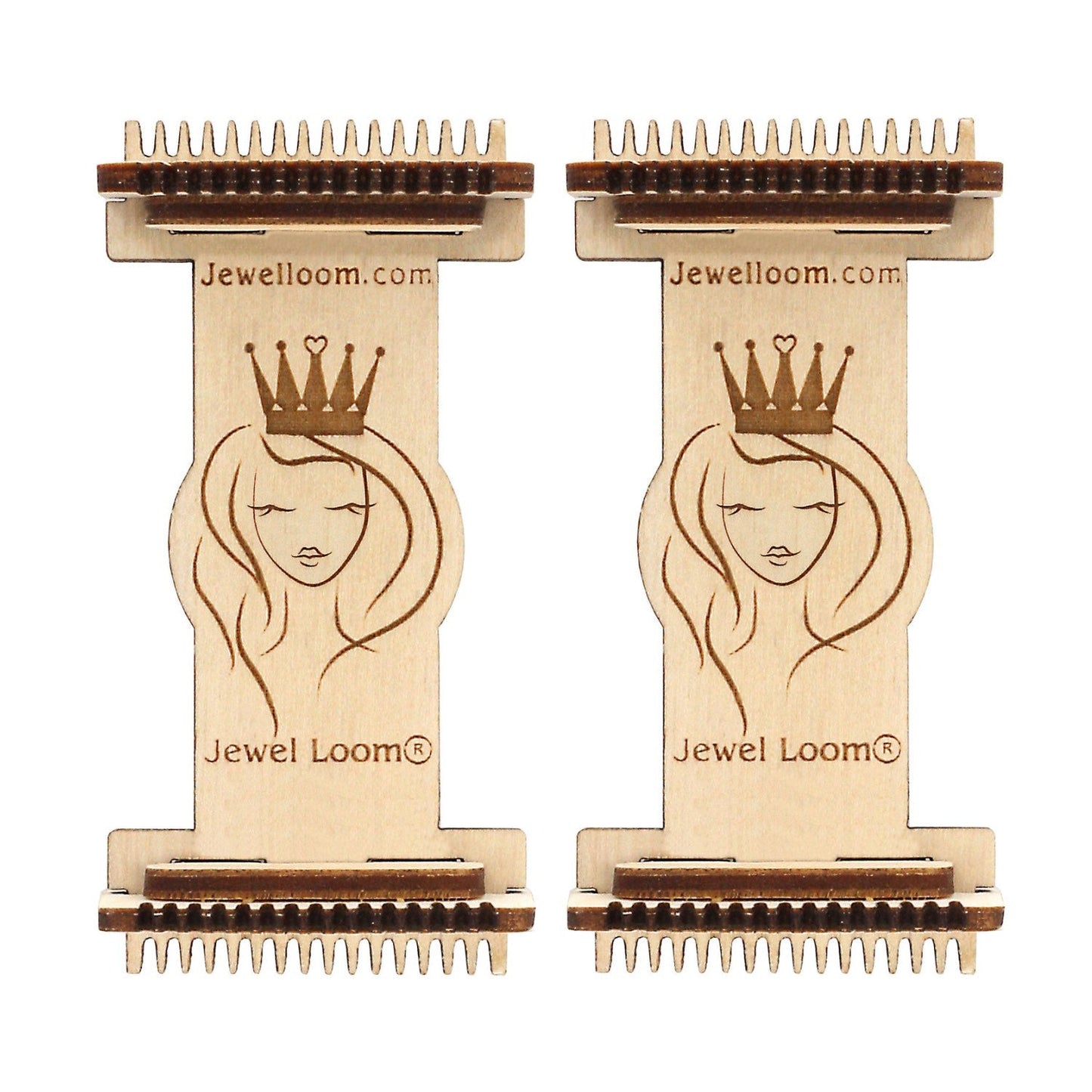 Jewel Loom Wood Bead Loom Earrings 2 pack with BONUS