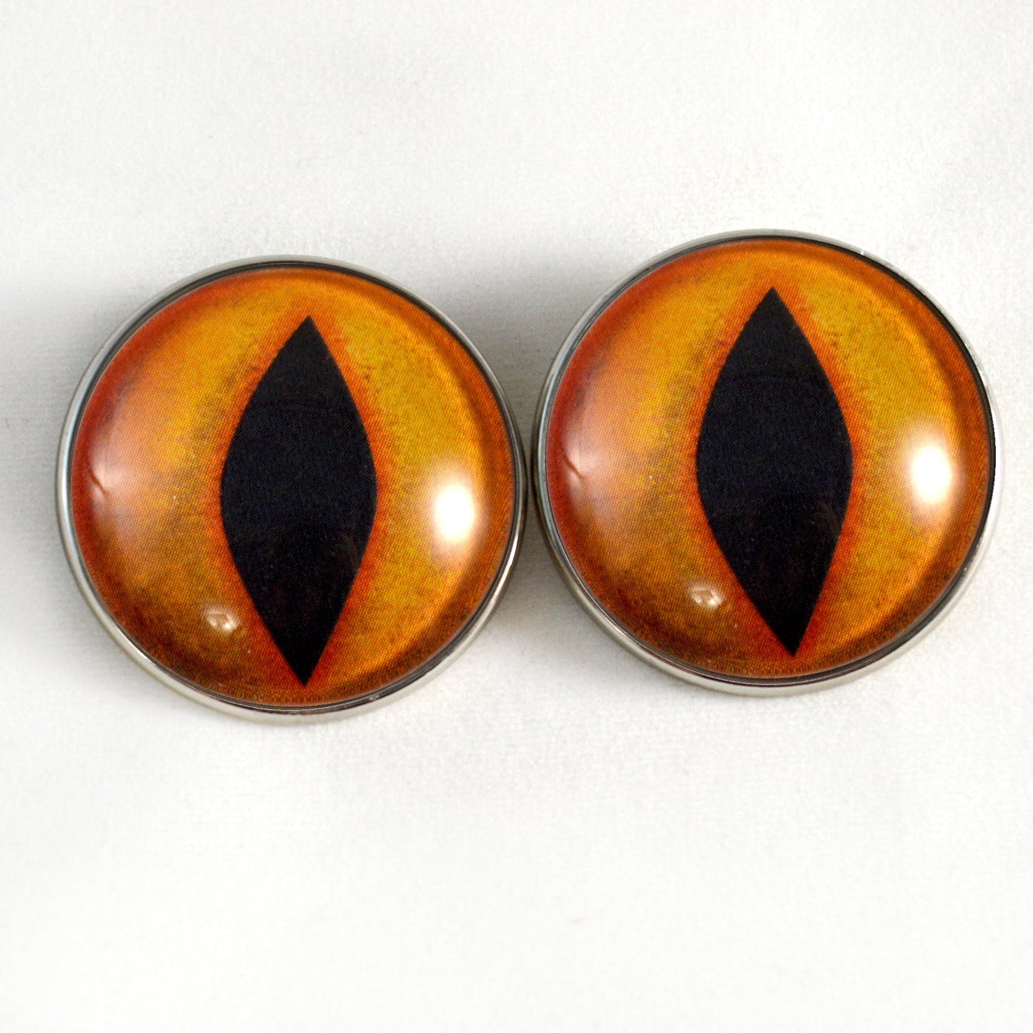 Legendary Devil Sew-On Button Glass Eyes