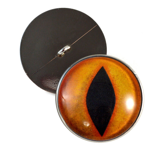 Legendary Devil Sew-On Button Glass Eyes