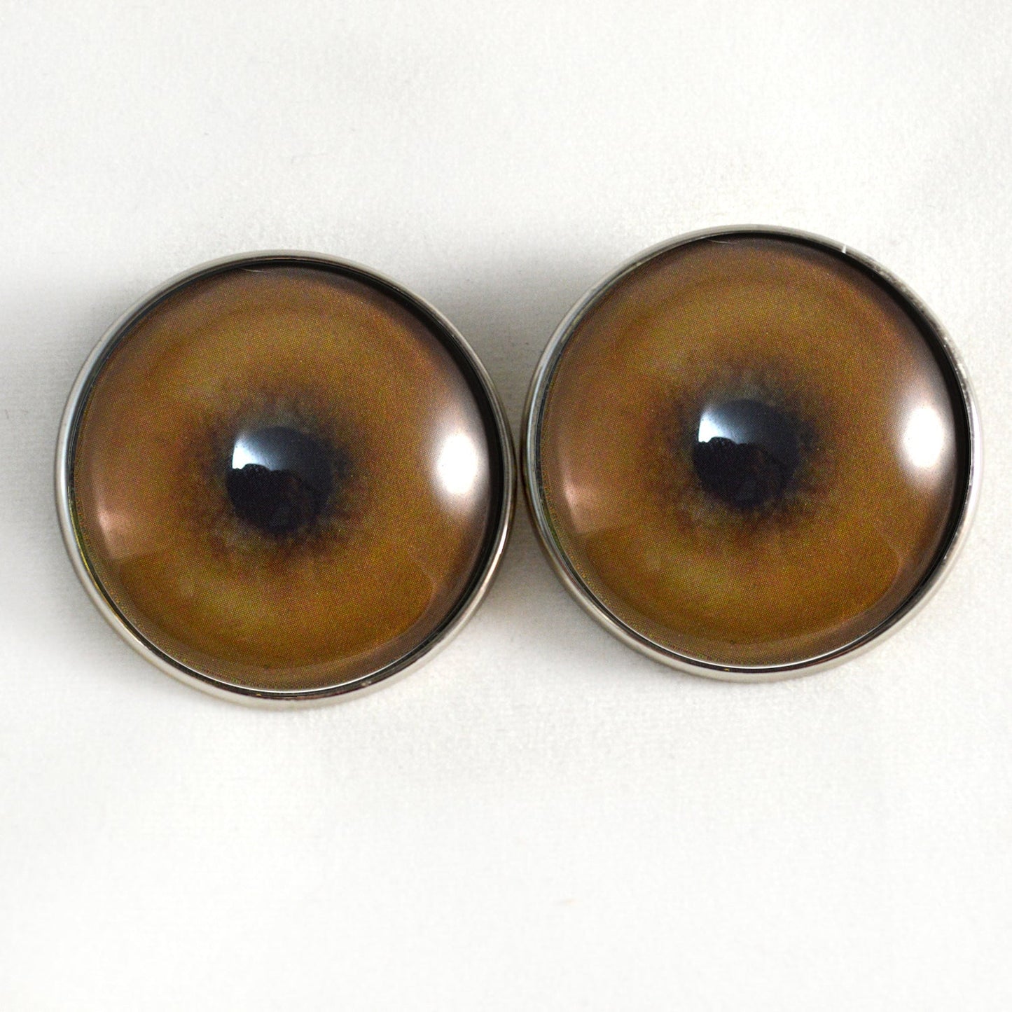 Lion Sew-On Button Glass Eyes