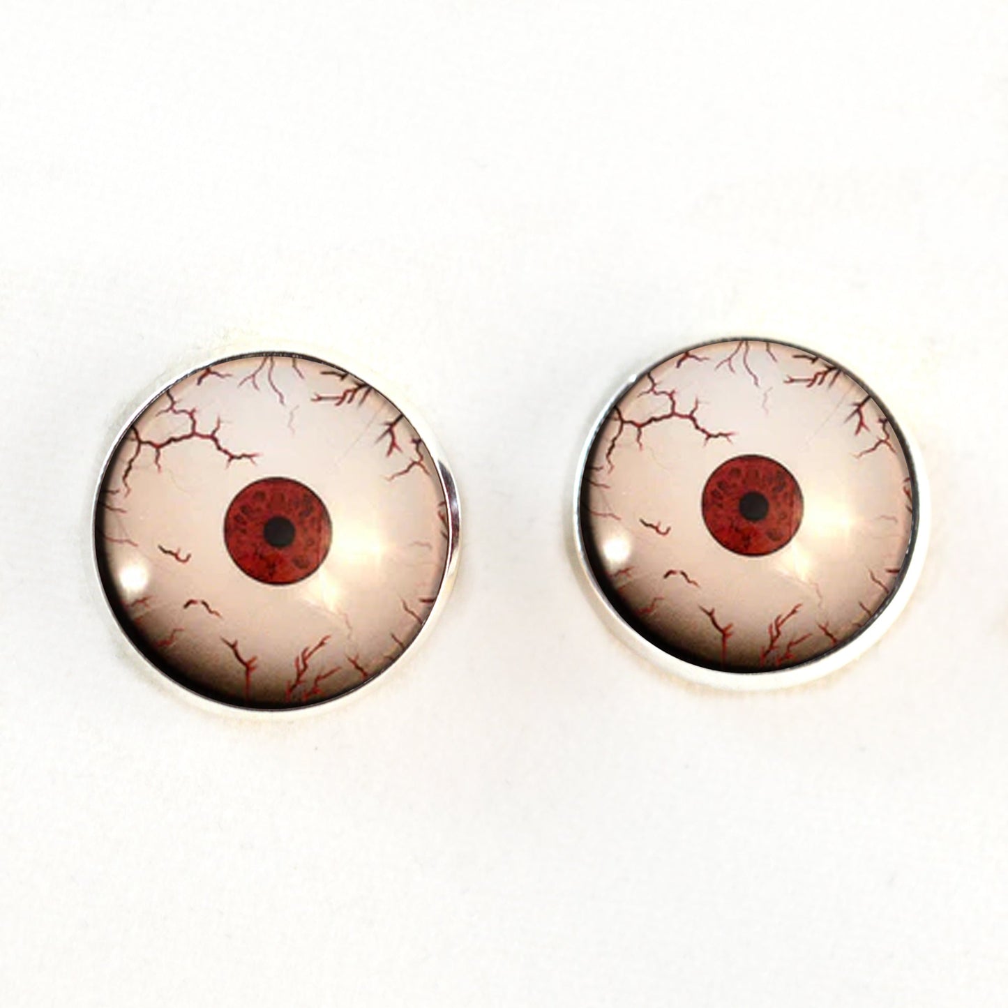 Crazy Mars Martian Sew-On Button Glass Eyes