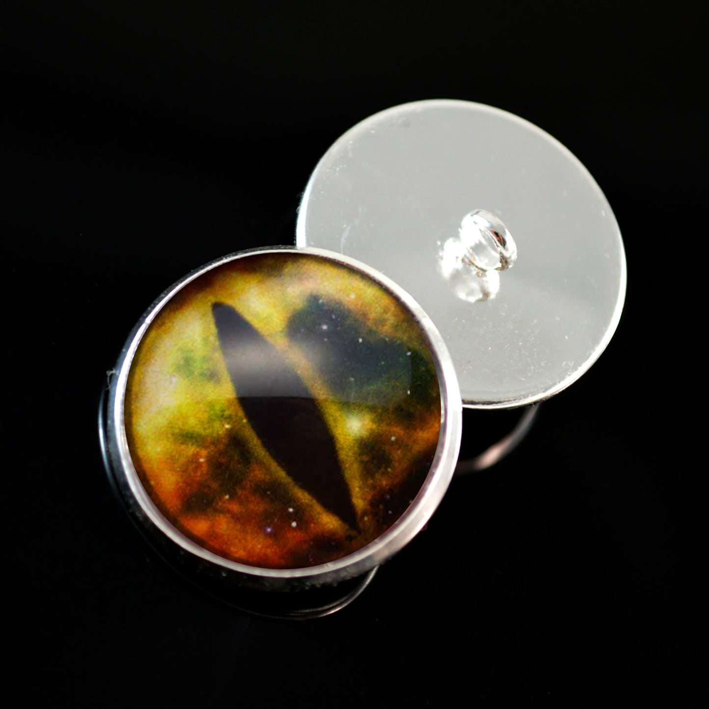 Momentous Dragon Sew-On Button Glass Eyes