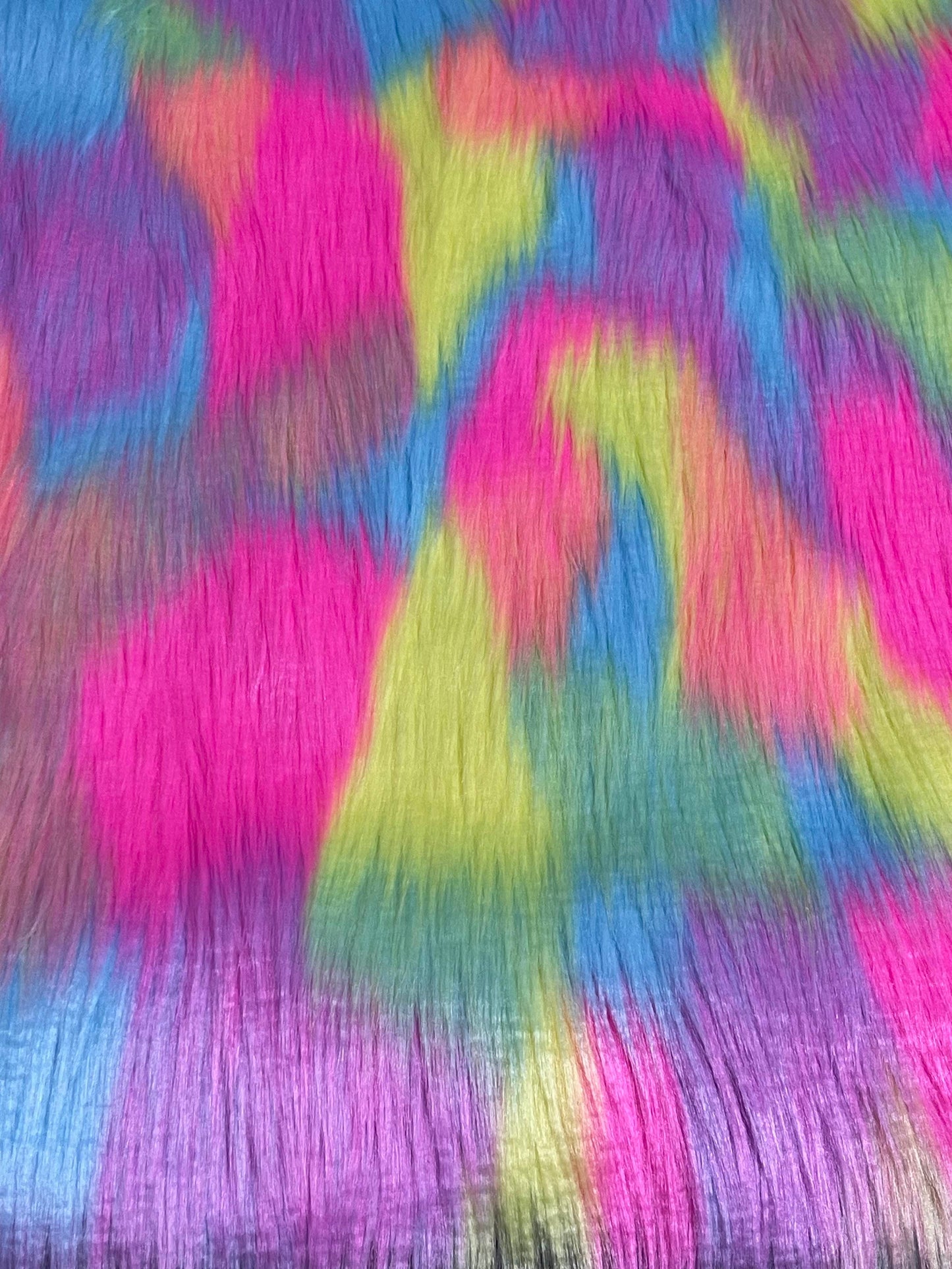 Faux Fur Fabric Squares for Arts and Crafts | Many Colors