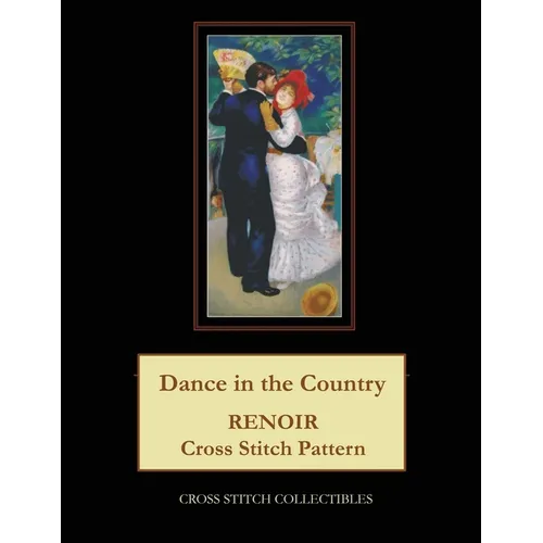 Dance in the Country: Renoir cross stitch pattern