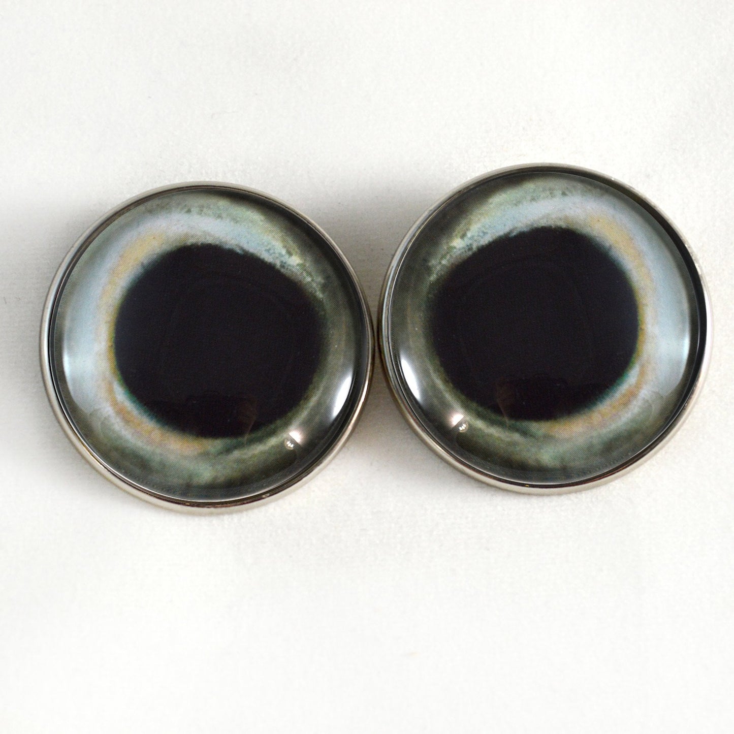 Skipjack Tuna Fish Sew-On Button Glass Eyes