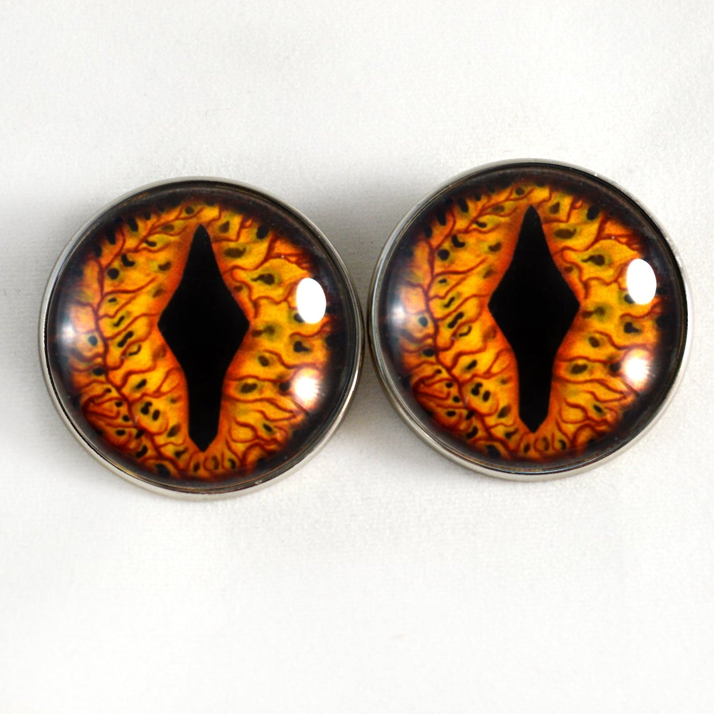 Smaug Dragon Sew-On Button Glass Eyes