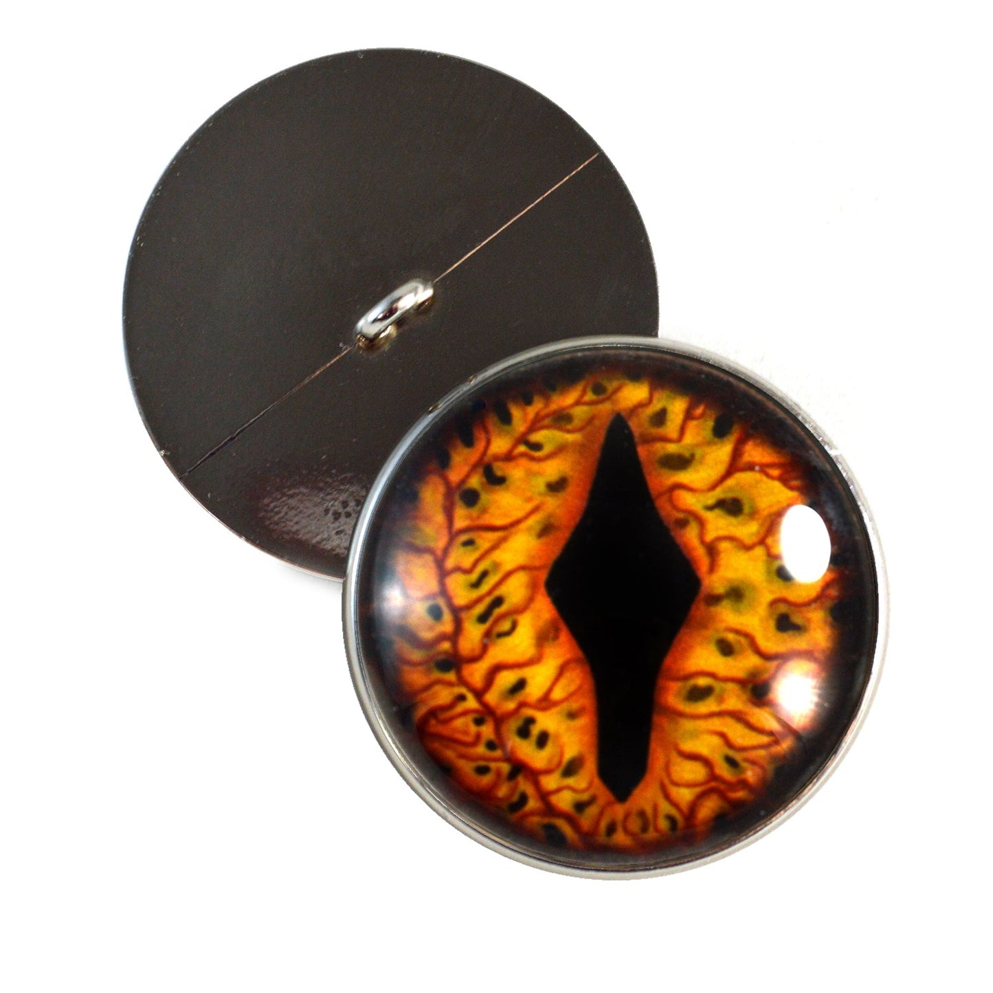 Smaug Dragon Sew-On Button Glass Eyes