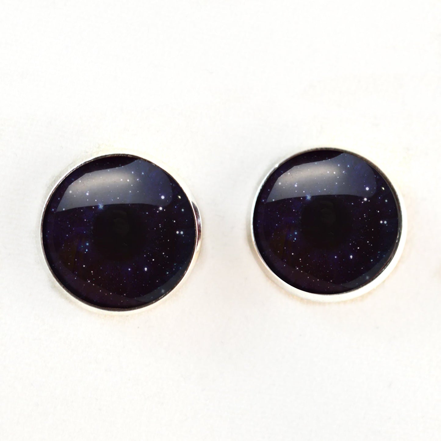 Twinkling Star Night Sky Sew-On Buttons Glass Eyes