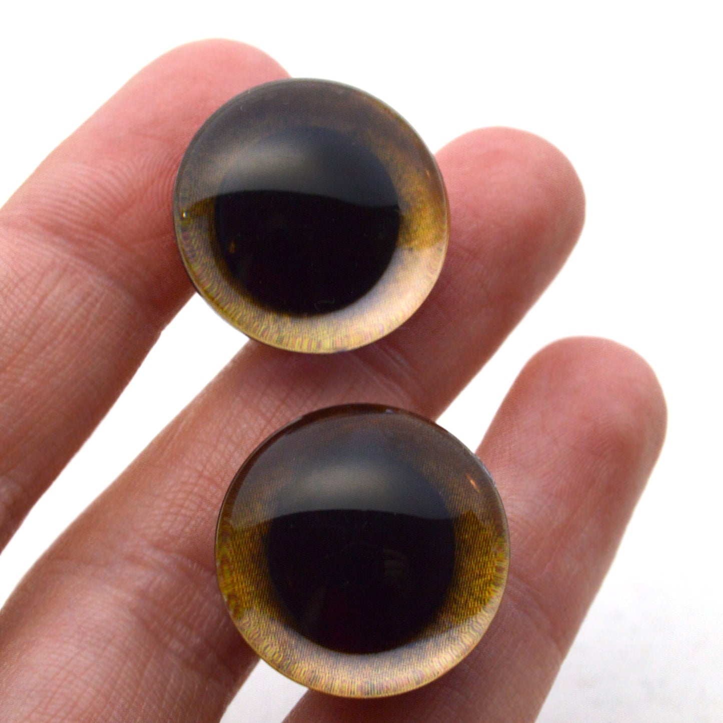 Yellow Owl Plastic Bird Safety Eyes